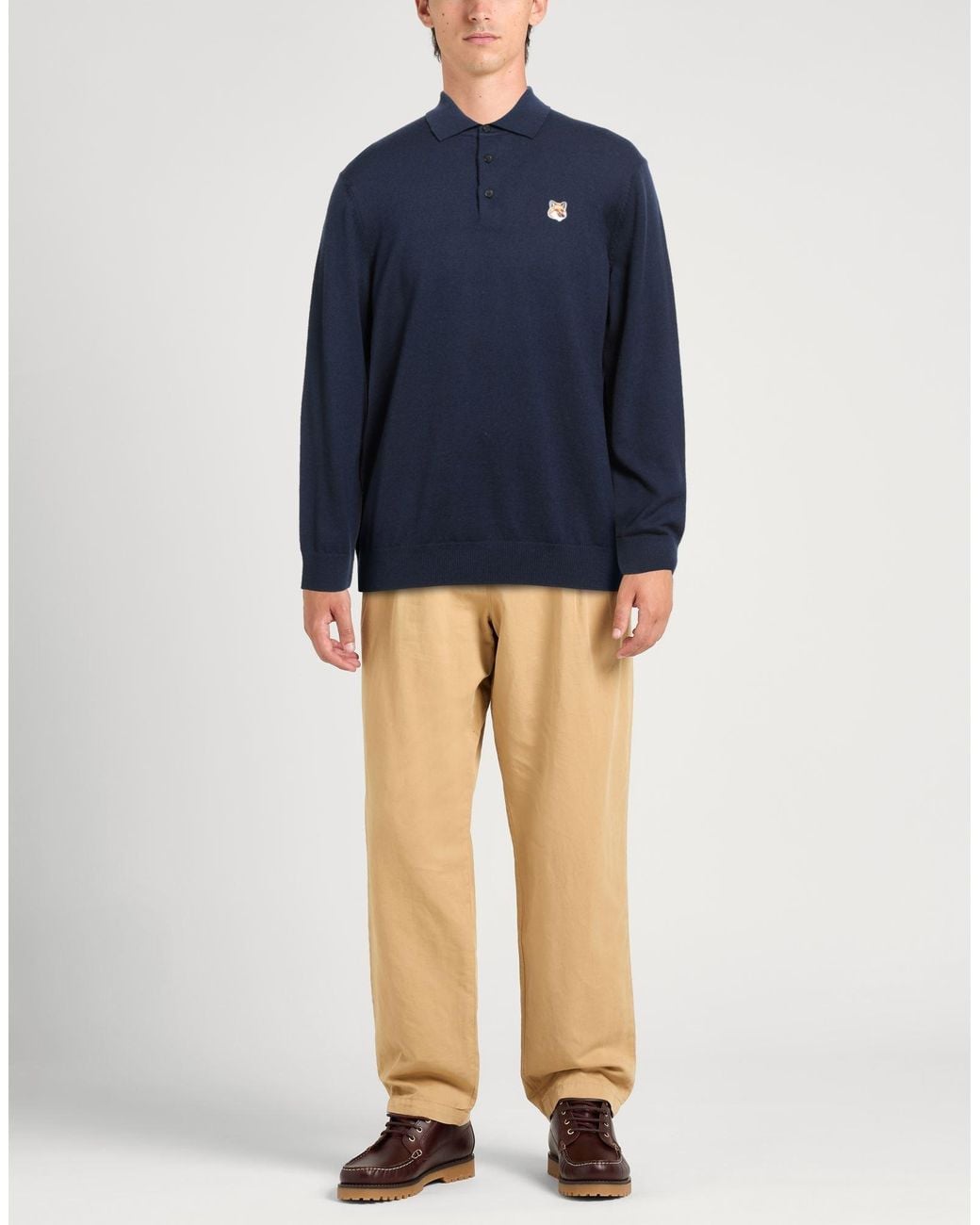 Pullover Maison Kitsuné de hombre de color Blue