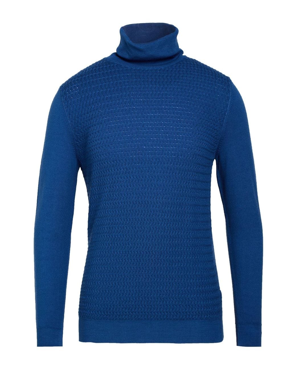 L.b.m. 1911 Blue Turtleneck Wool for men