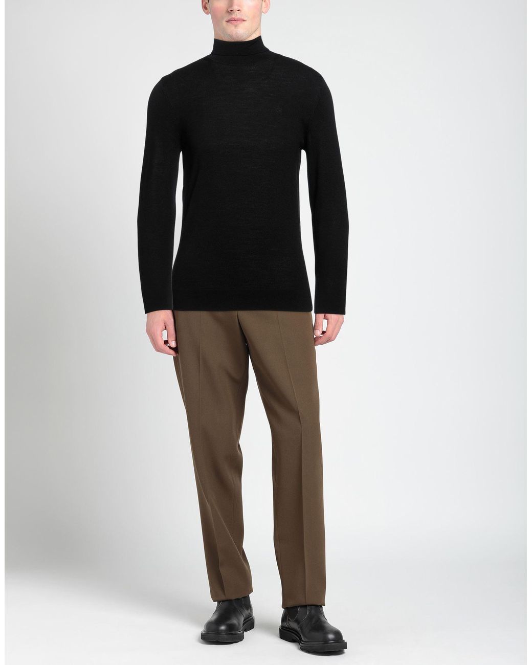 Calvin Klein Black Turtleneck for men