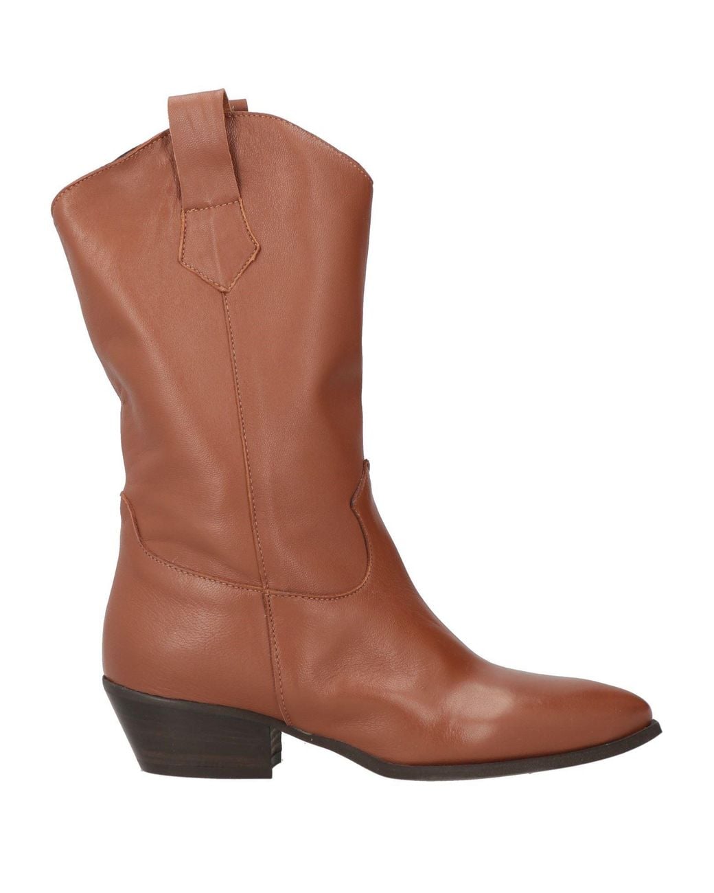 Rebel Queen Brown Boot Leather