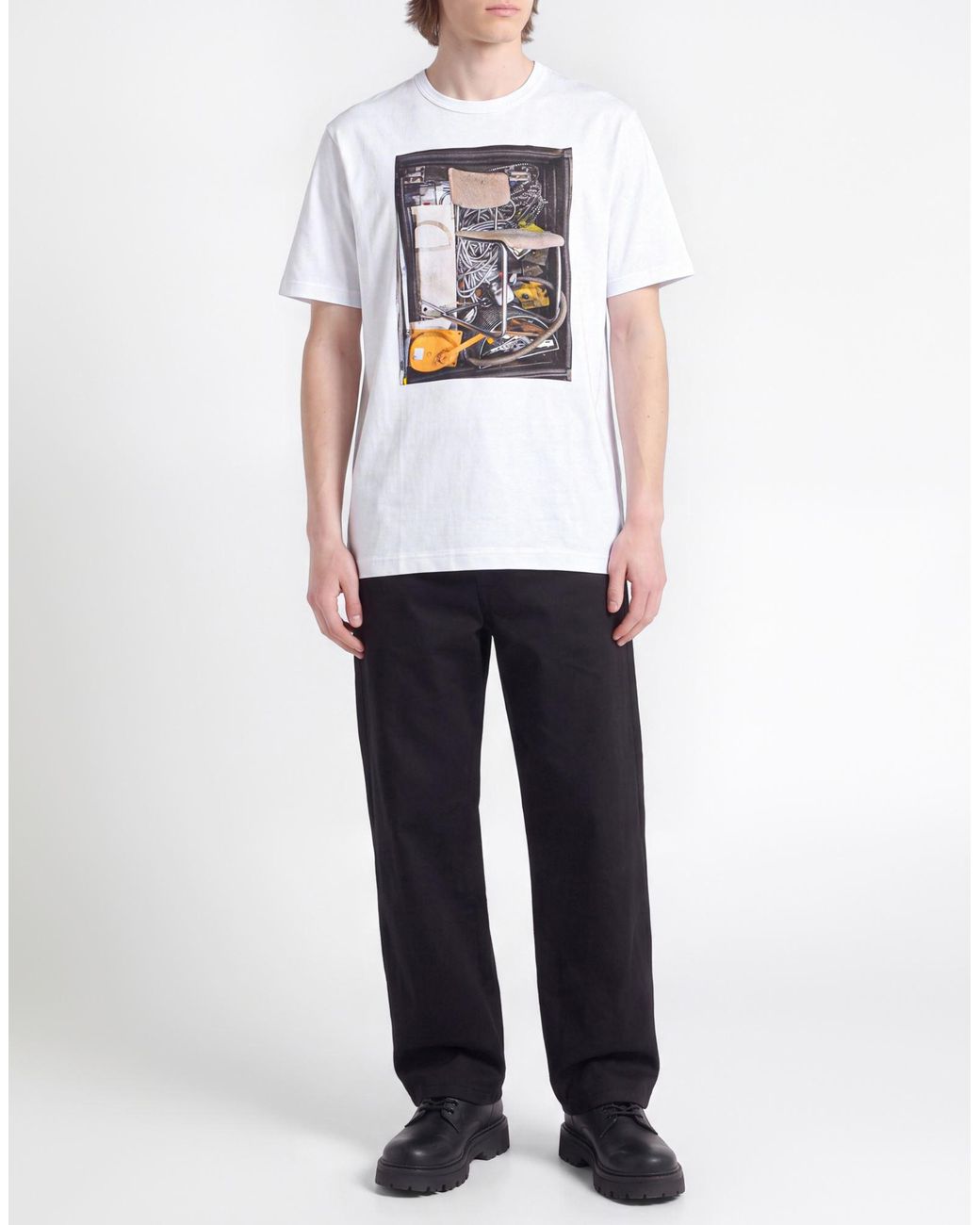 Junya Watanabe White T-Shirt Cotton for men