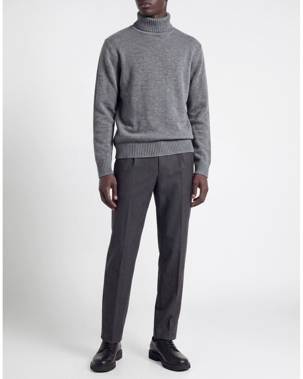 Officine Generale Gray Turtleneck for men