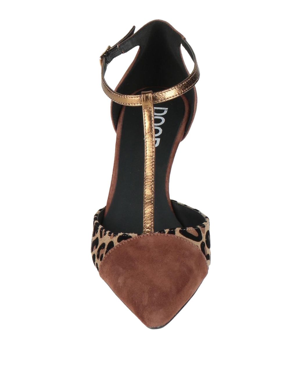Doop Brown Pumps Leather