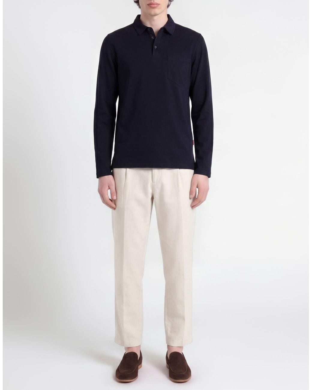 Polo Barena pour homme en coloris Blue