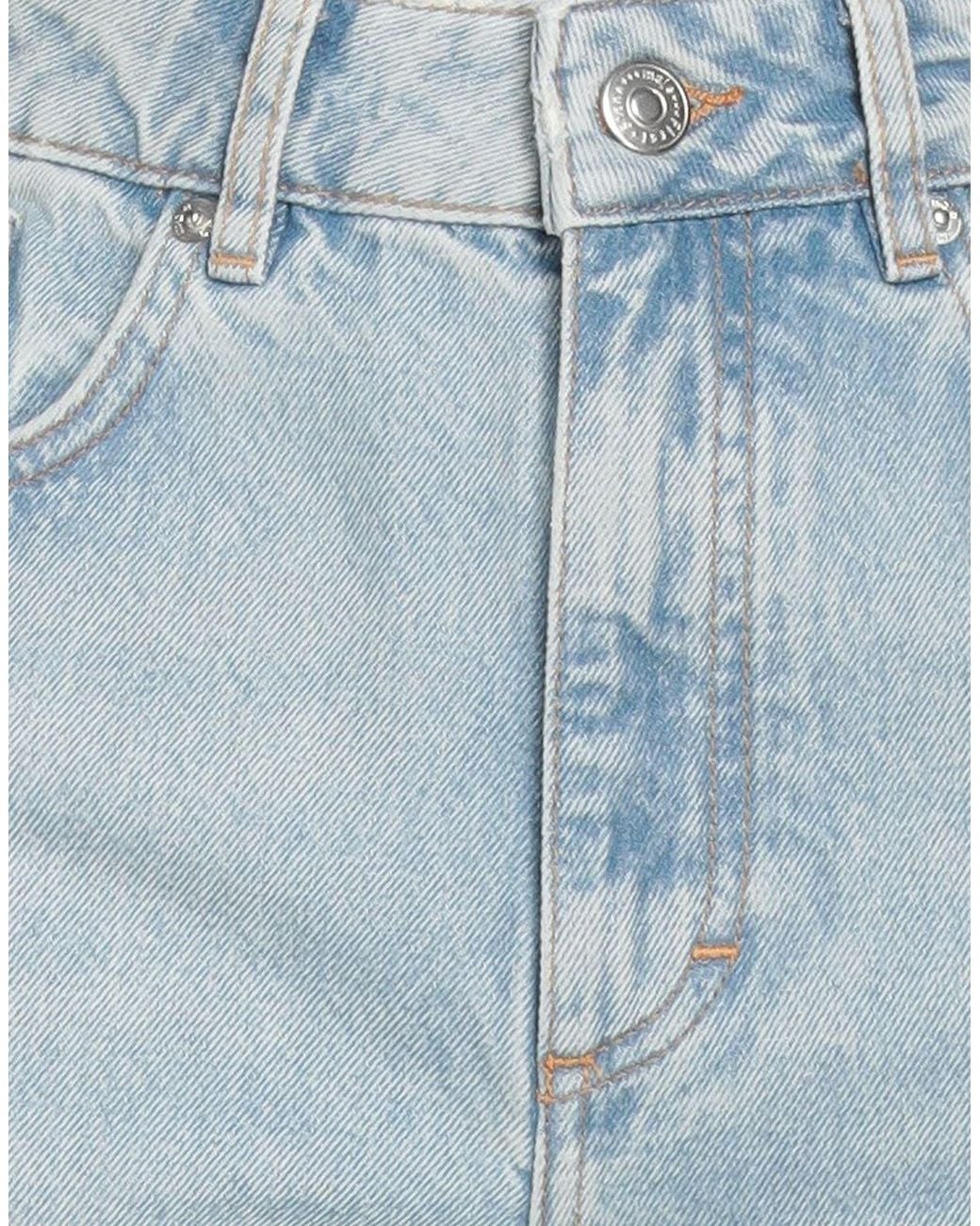 Maje Blue Denim Shorts