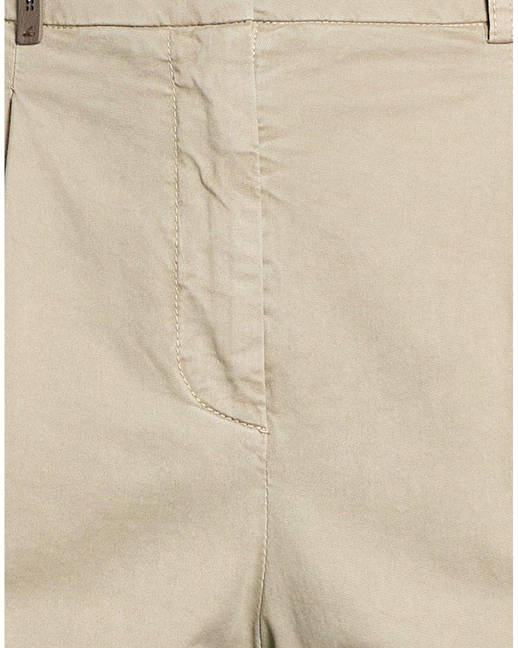 Peserico Natural Pants Cotton, Elastane