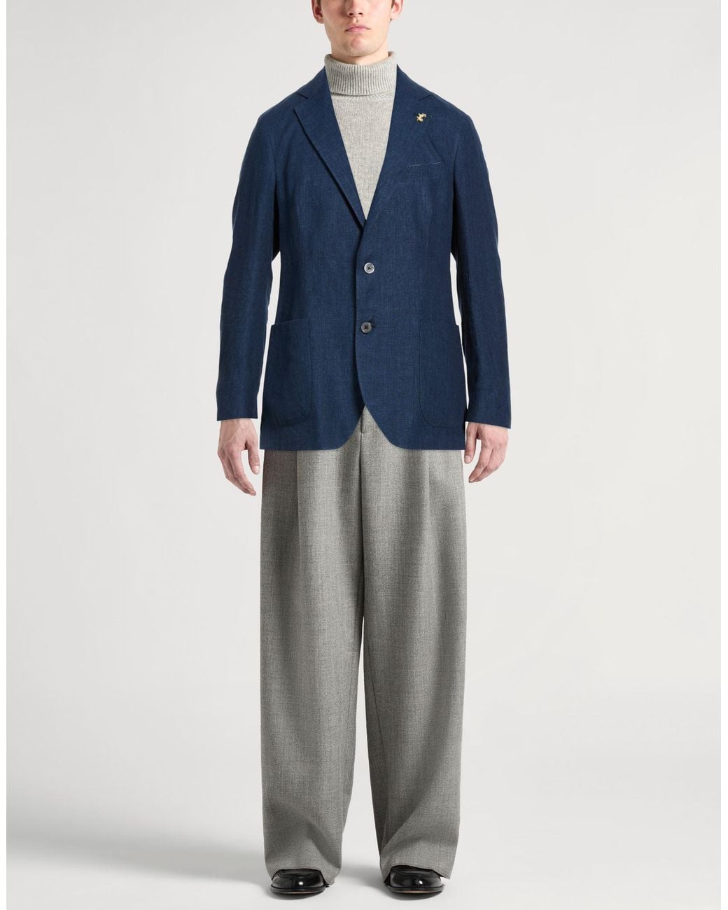 Blazer Tombolini pour homme en coloris Blue