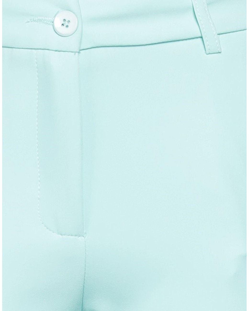 ANYKEY Blue Pants Polyester, Elastane