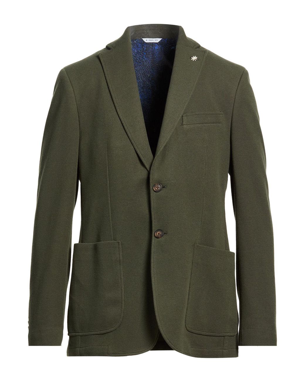 Manuel Ritz Green Blazer for men