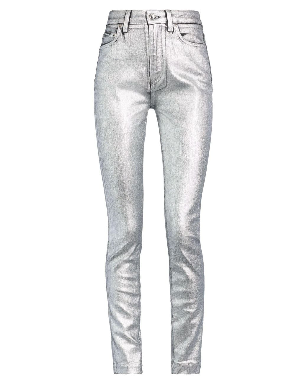 Dolce & Gabbana Gray Jeans Cotton, Elastane