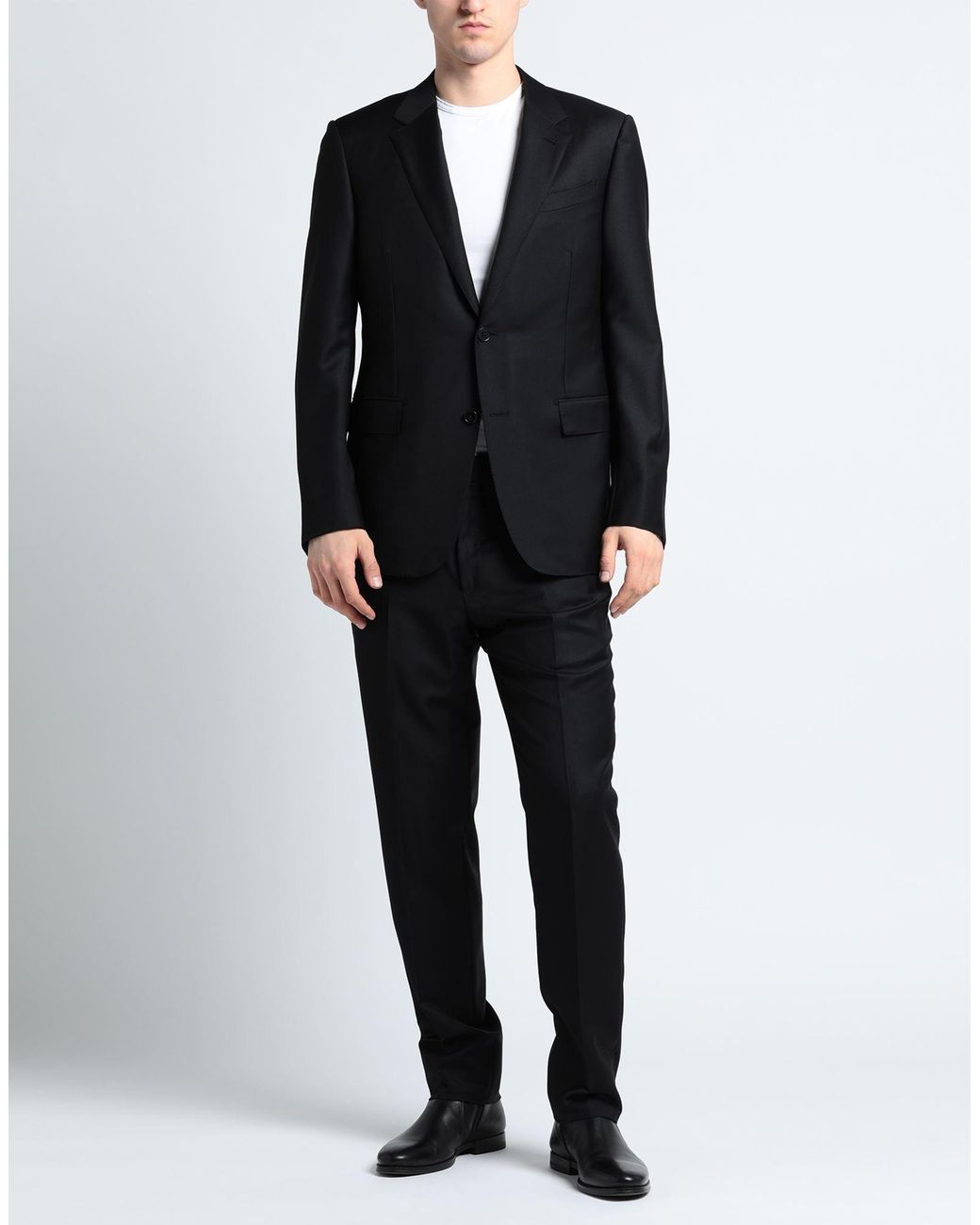Zegna Black Suit for men