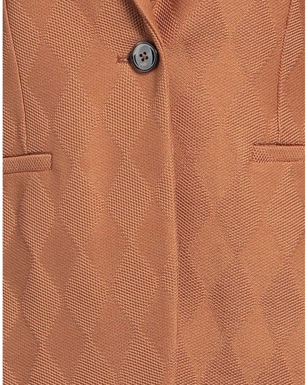 Circolo 1901 Brown Blazer Cotton