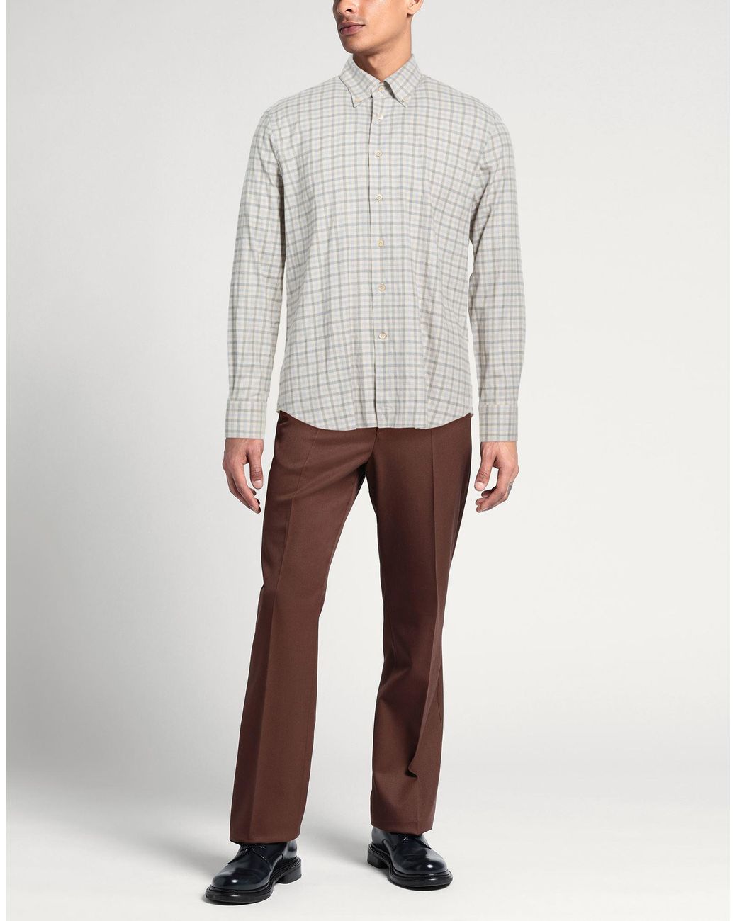 Alessandro Gherardi Gray Shirts for men