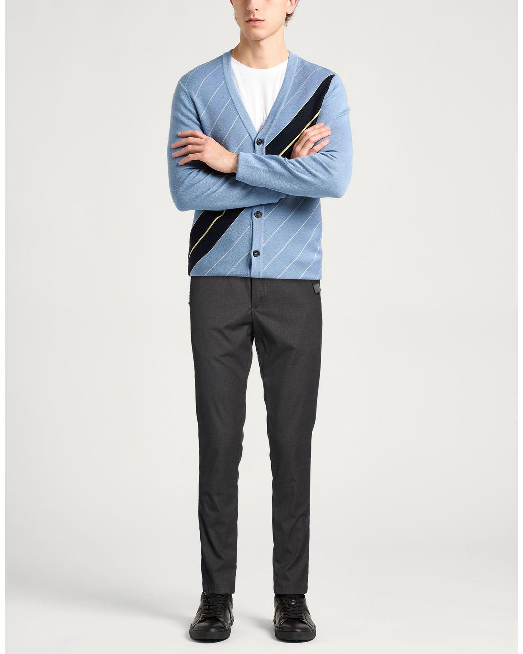 White Sand Gray Trouser for men