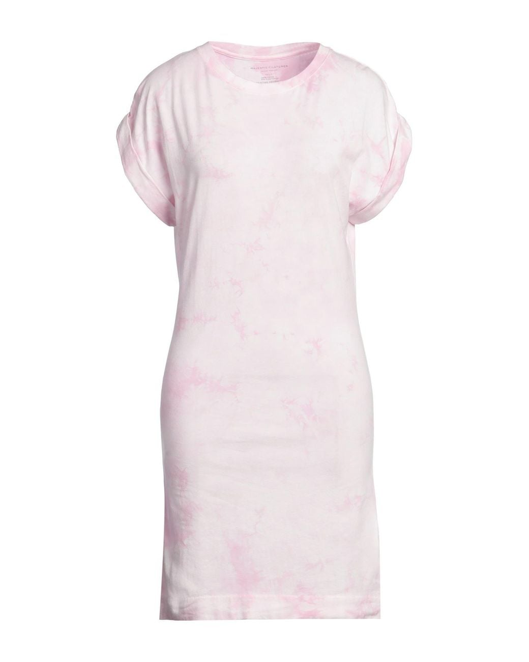 Majestic Filatures Pink Mini Dress