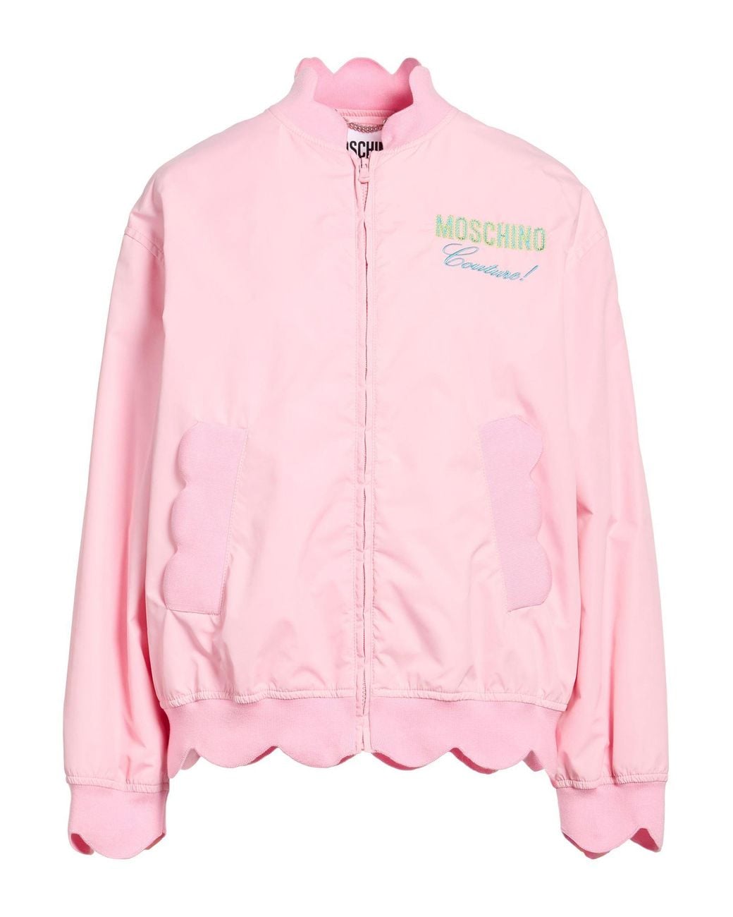 Moschino Pink Jacket Polyamide, Cotton