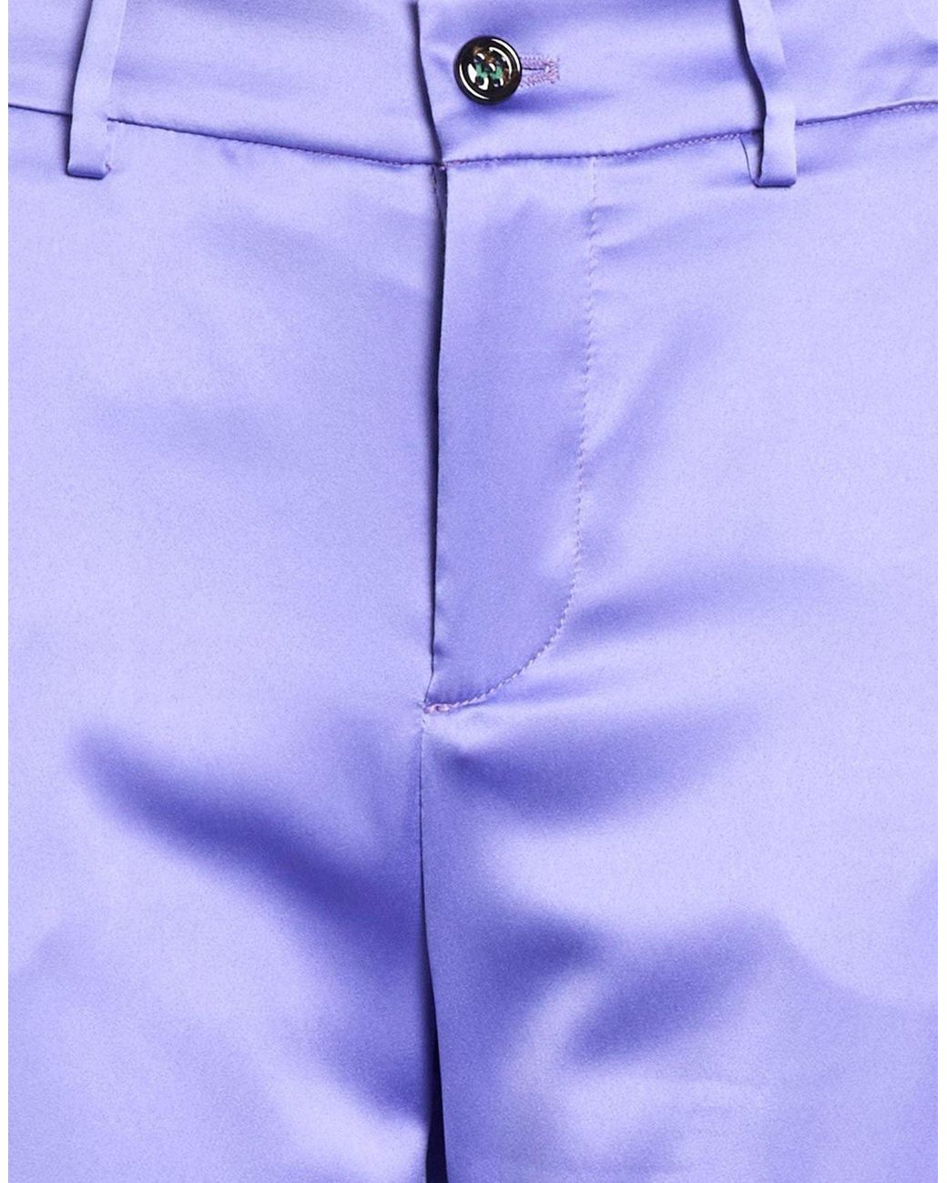 Berwich Blue Pants Polyester, Elastane