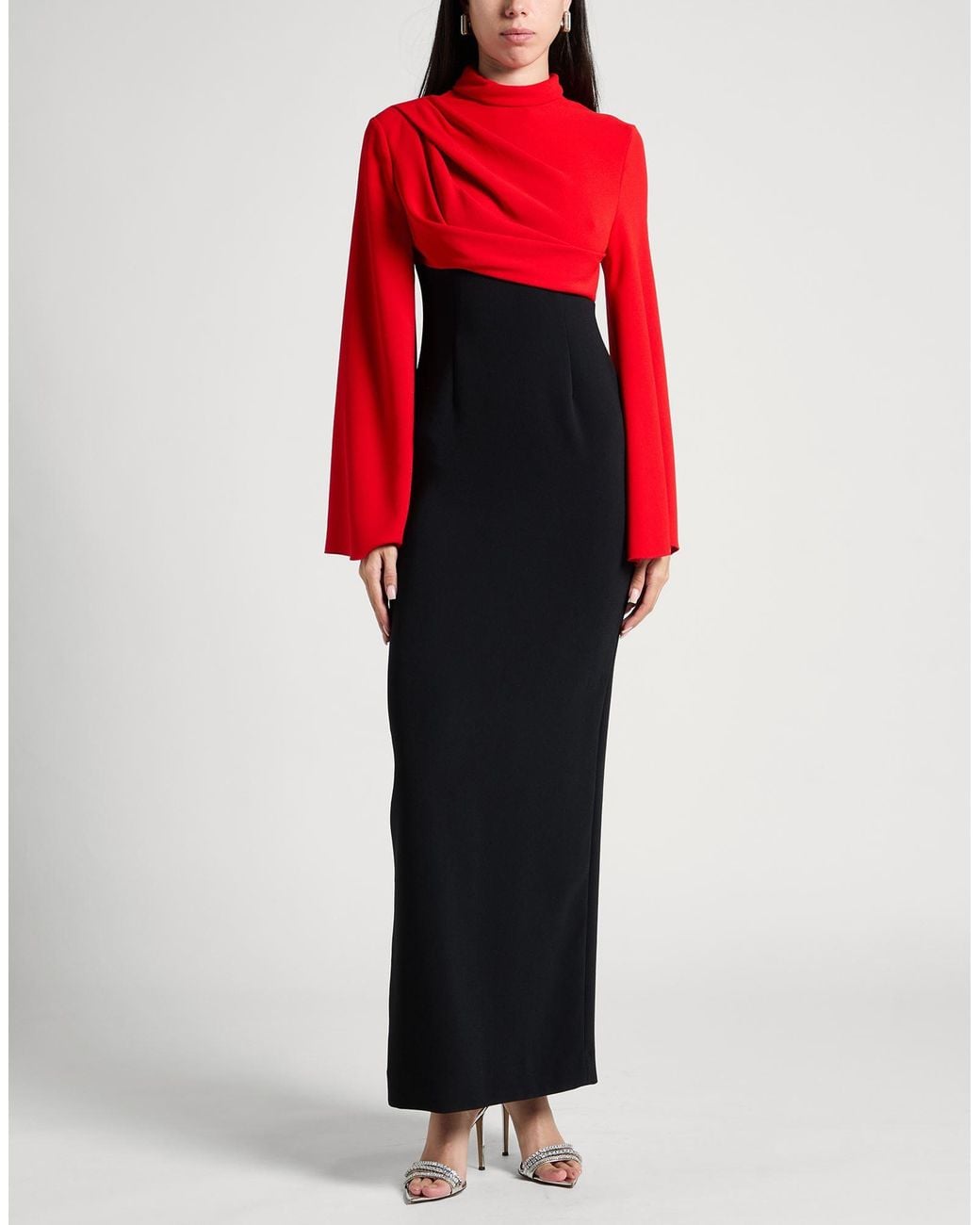Solace London Red Maxi Dress