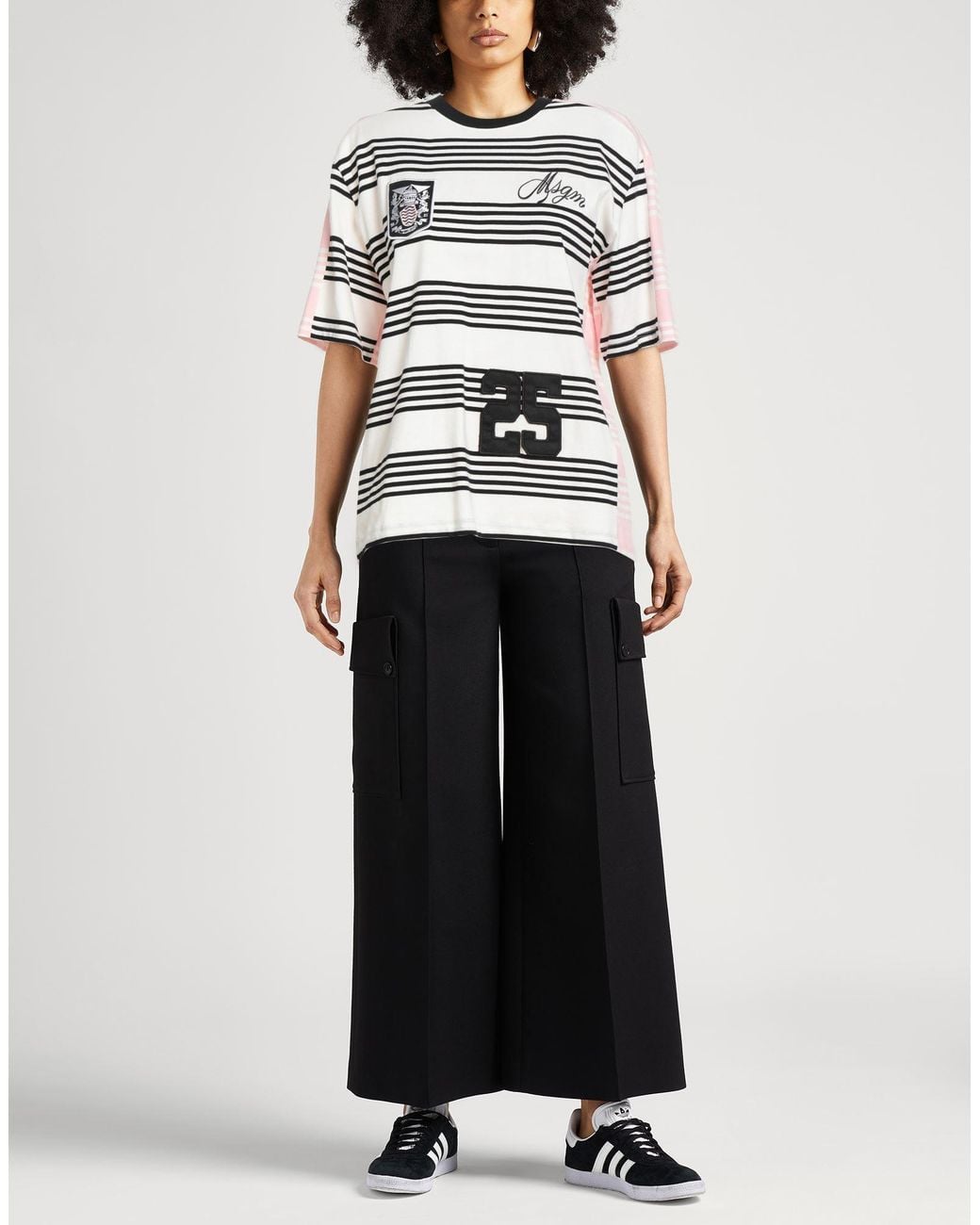 MSGM White T-Shirts
