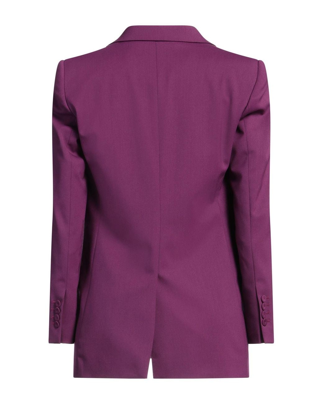 Lardini Purple Mauve Blazer Polyester, Wool, Elastane