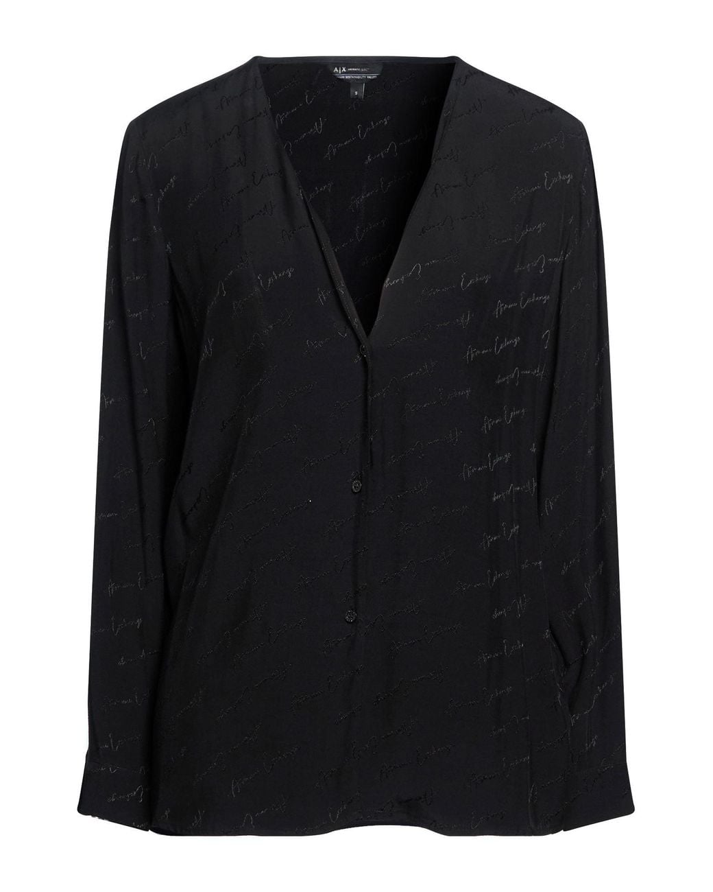 ARMANI EXCHANGE Black Shirt