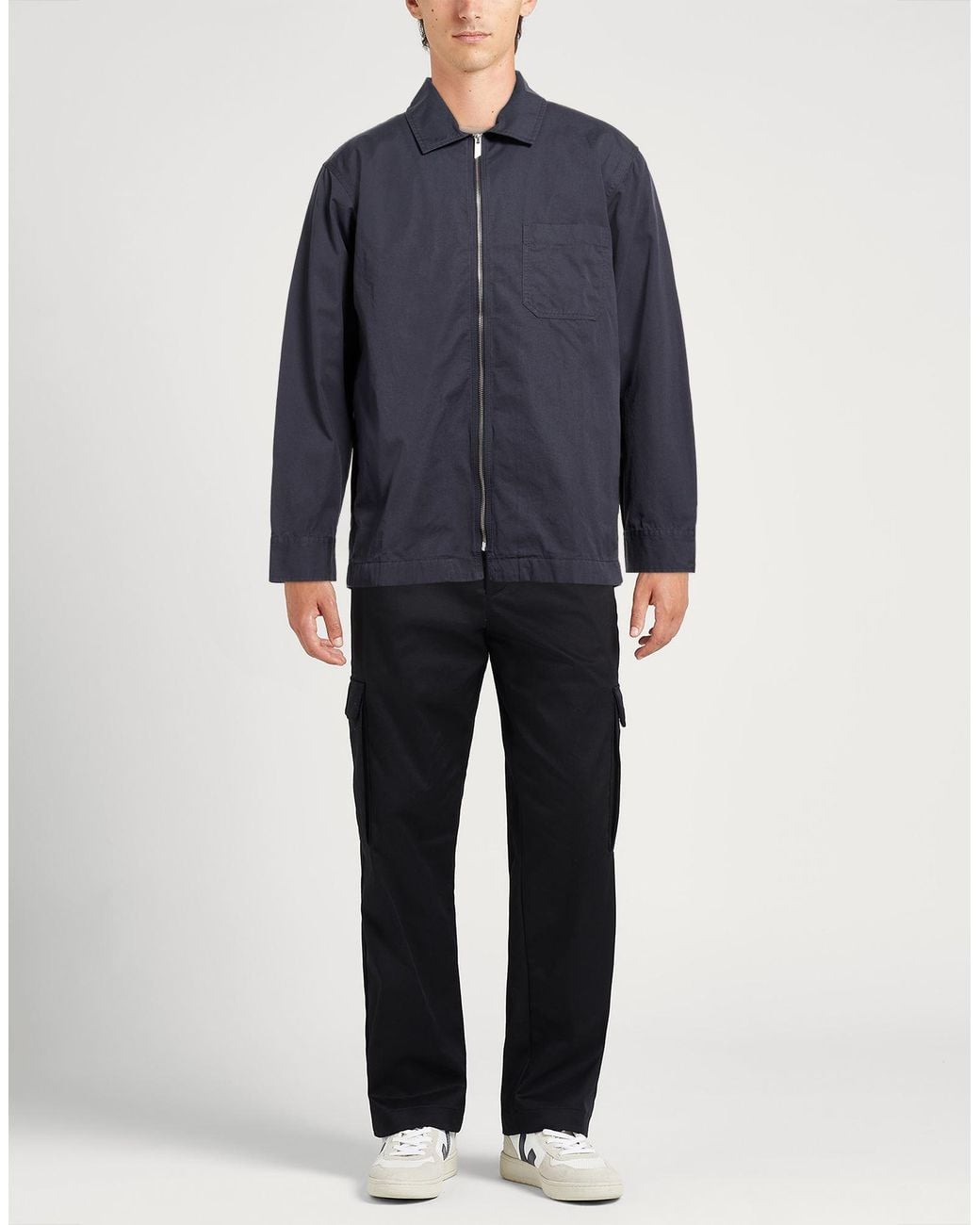 Closed Blue Midnight Jacket Cotton for men