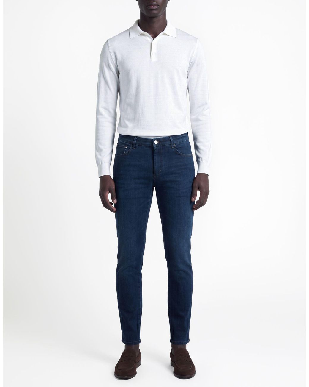 PT Torino Blue Jeans Cotton, Lyocell, Elastomultiester, Elastane for men