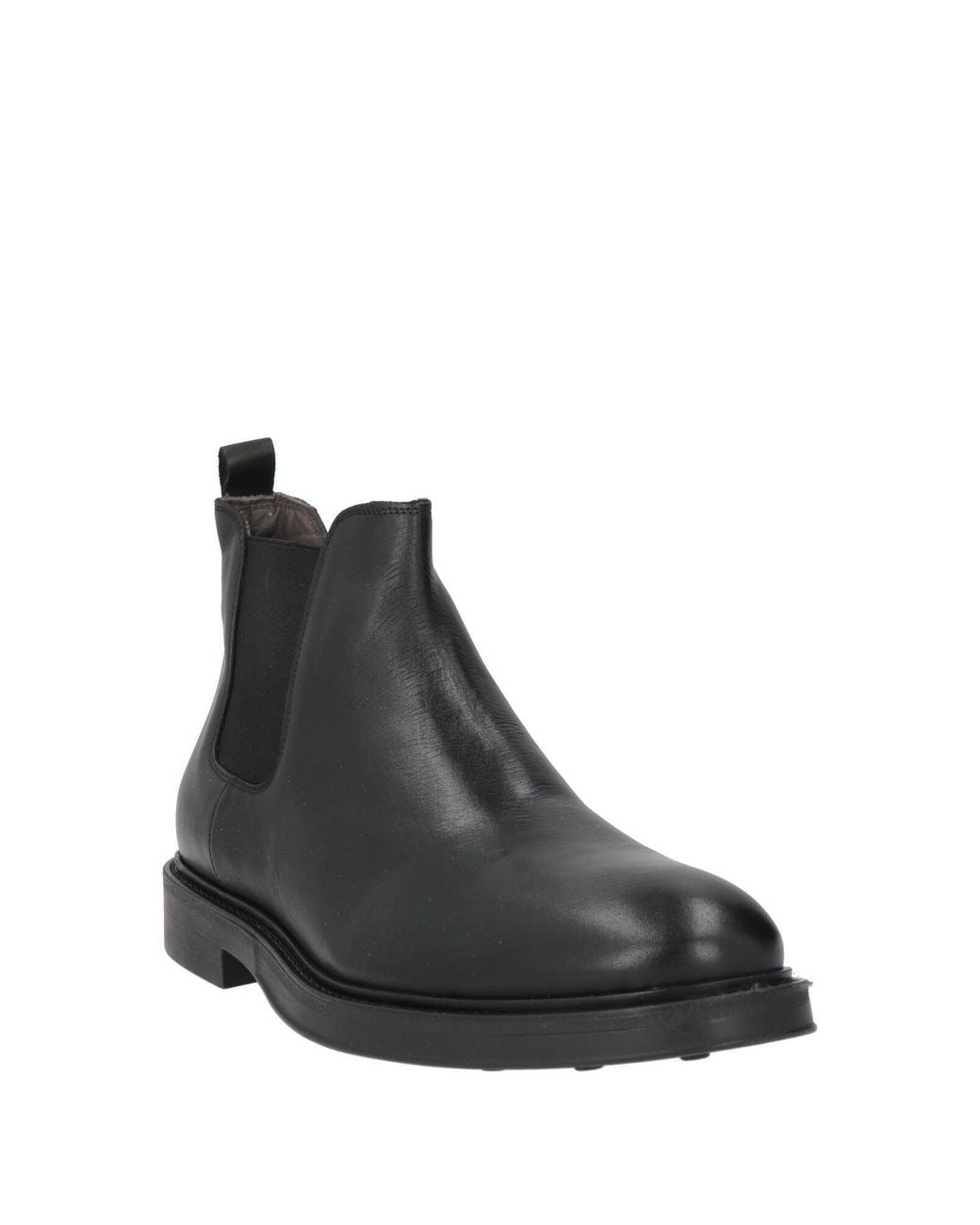 Dino Draghi Black Ankle Boots for men
