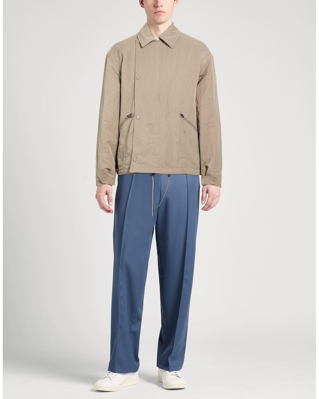 Emporio Armani Natural Jackets for men