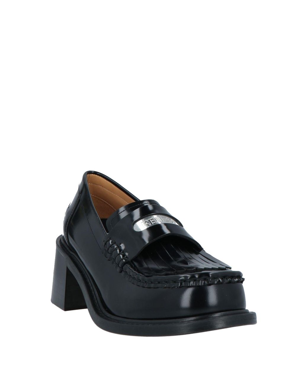 KENZO Black Loafers
