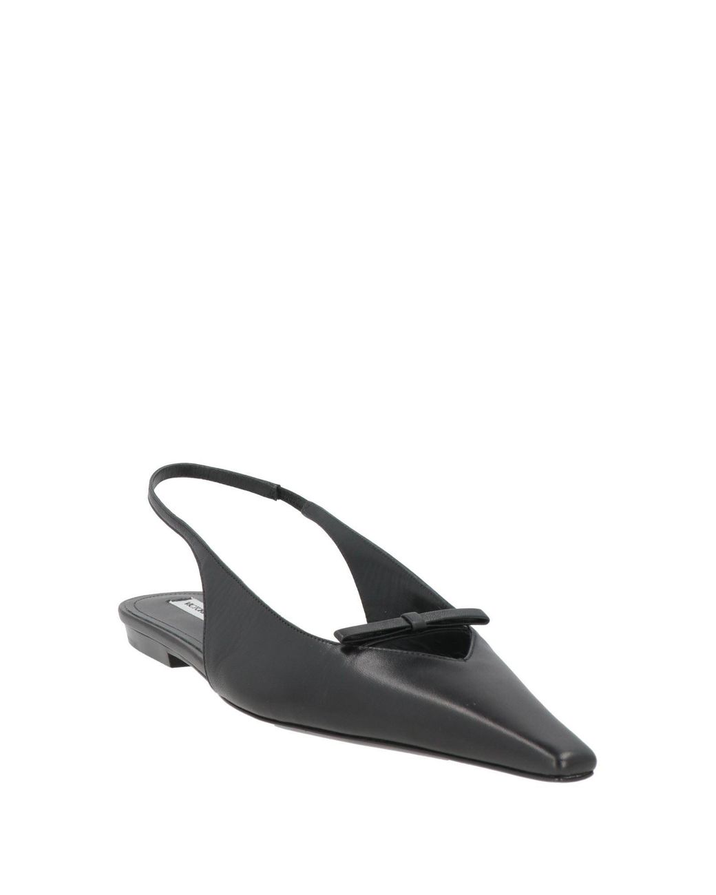Victoria Beckham White Ballet Flats Kidskin