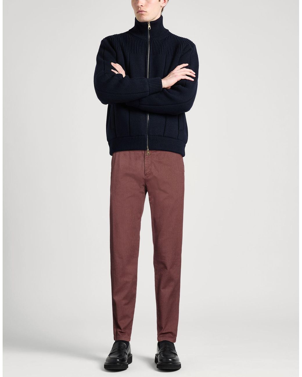 Trussardi Red Trouser for men