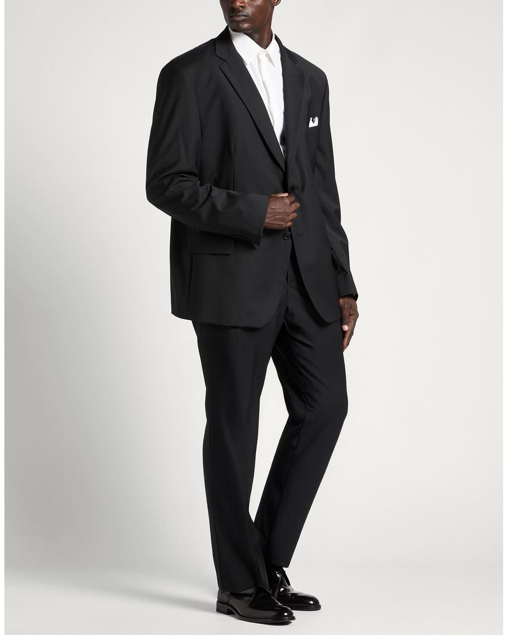 Paoloni Black Suit for men
