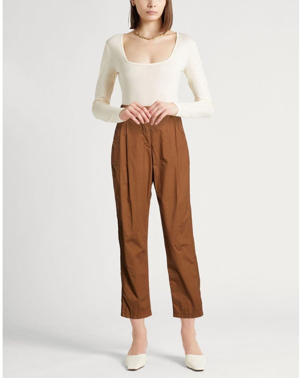 Aspesi Brown Pants