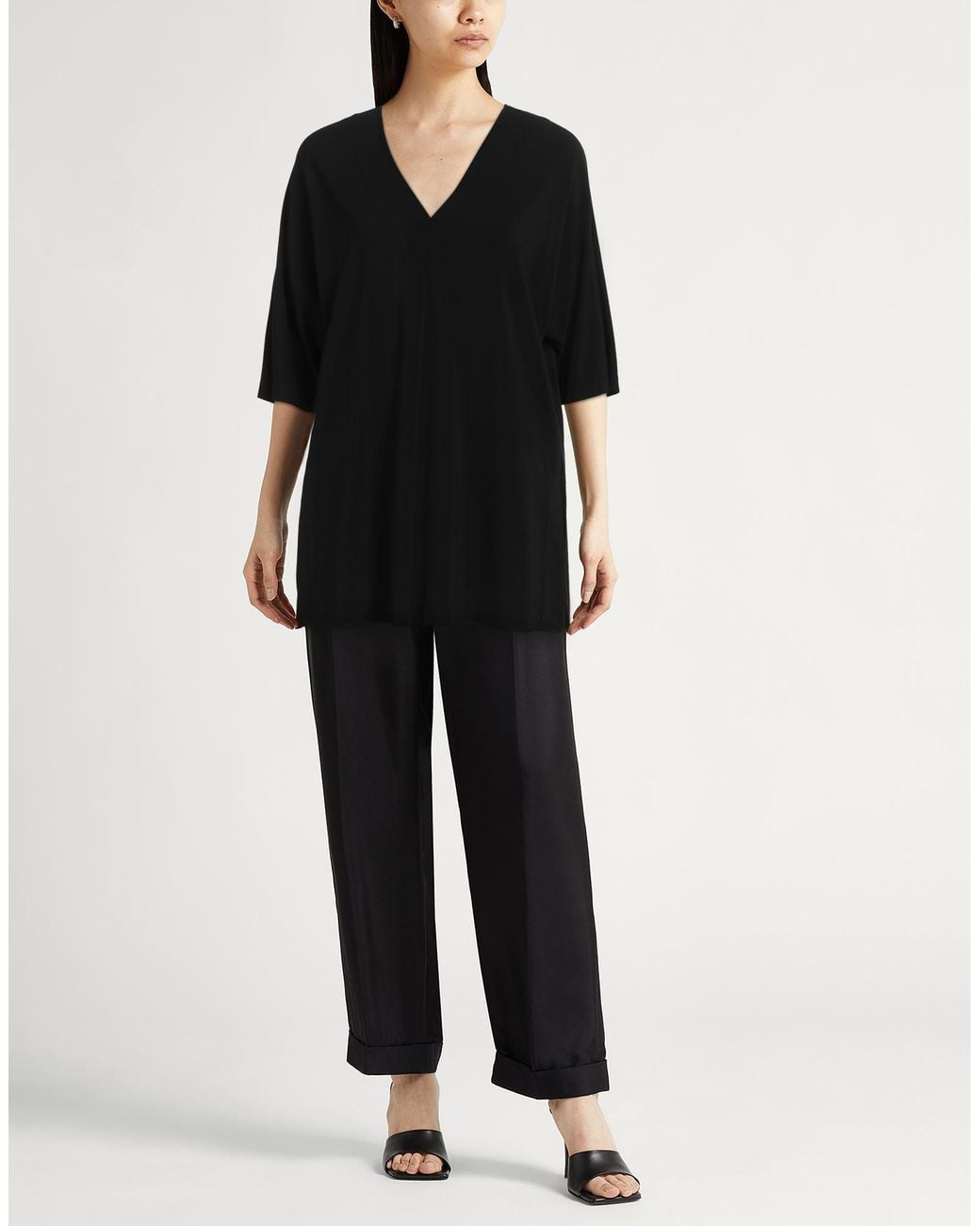 Max Mara Black Top