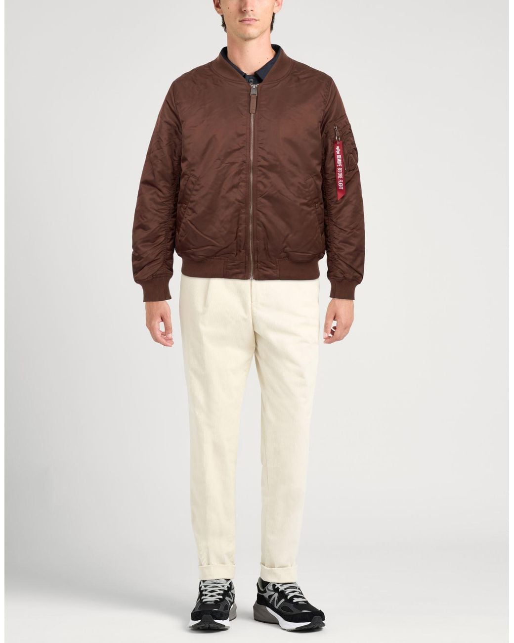 Alpha Industries Brown Jacket for men