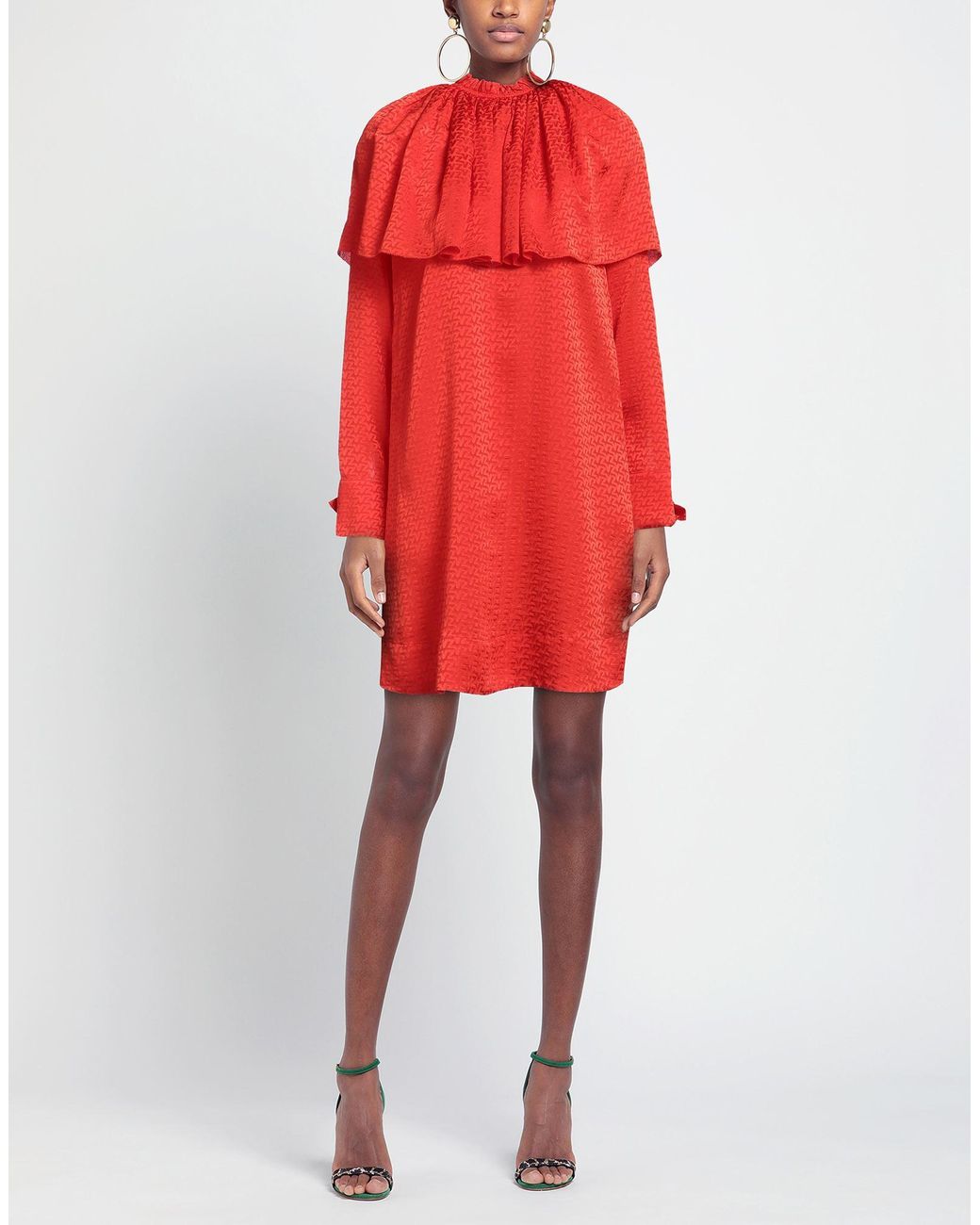 Zadig & Voltaire Red Mini Dress