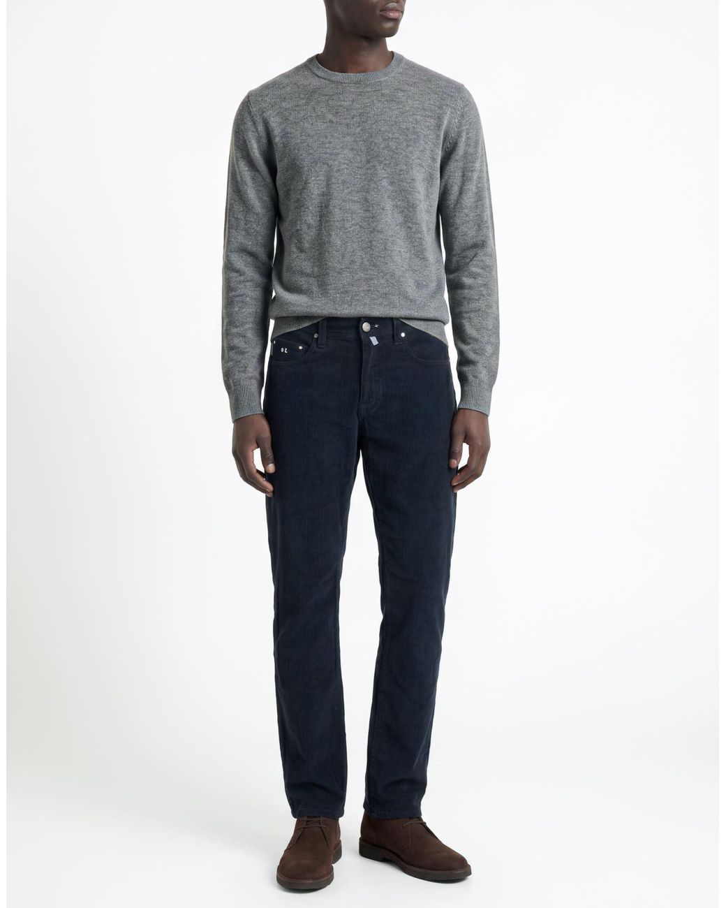 Tramarossa Blue Trouser for men