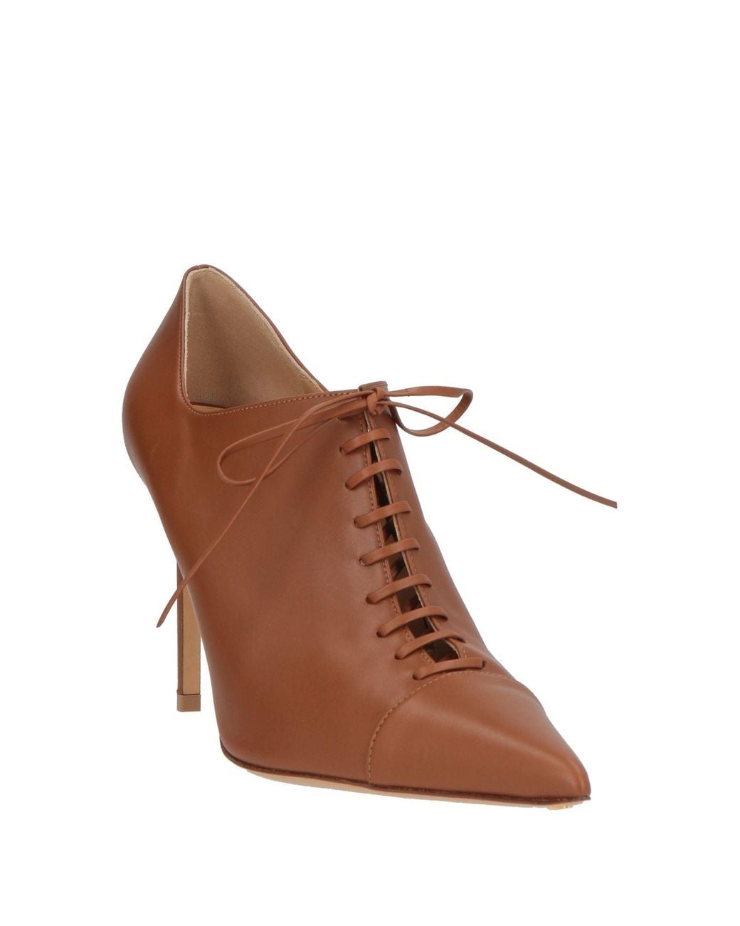 Francesco Russo Brown Lace-Up Shoes