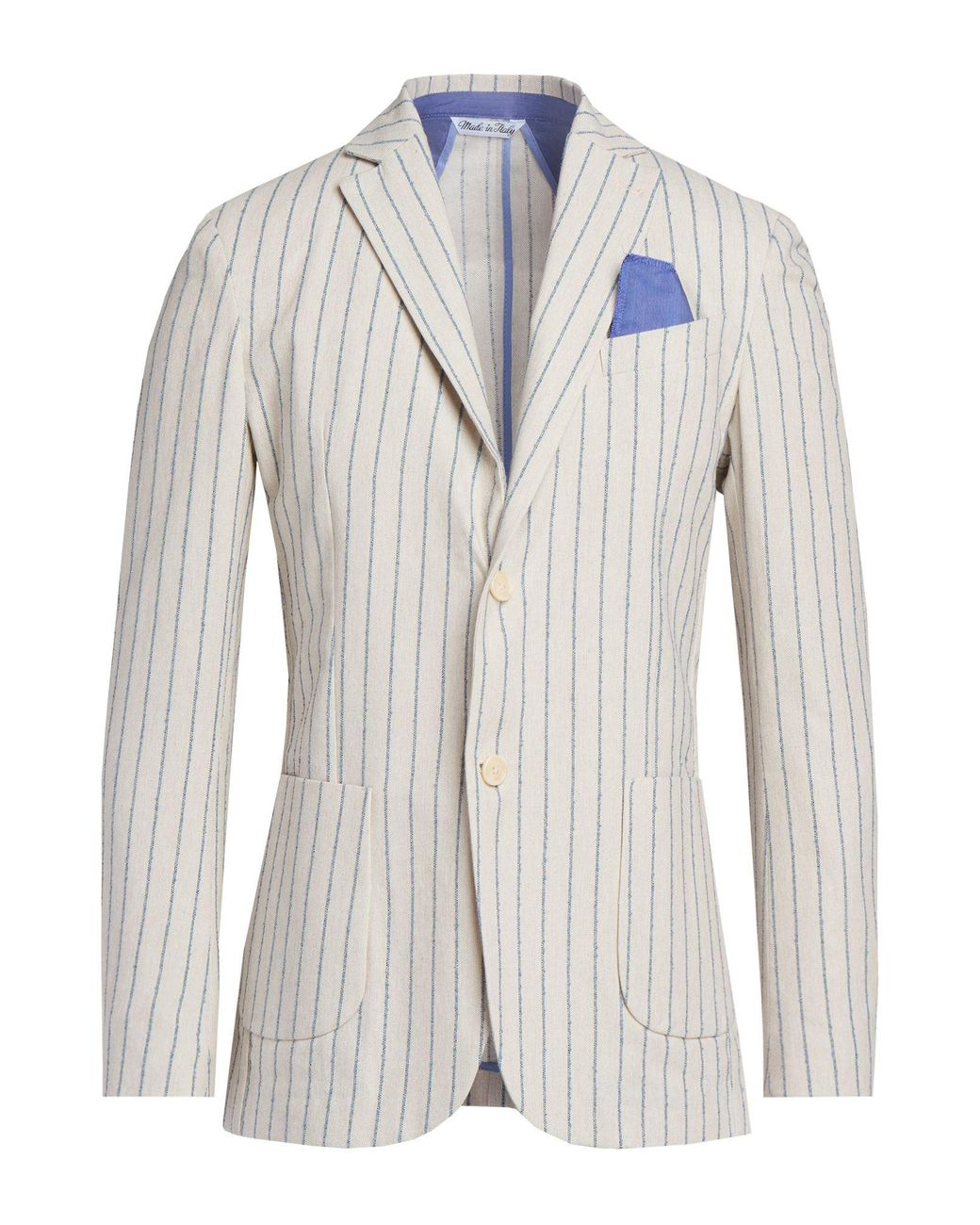 CAUTIERI Blue Blazer for men