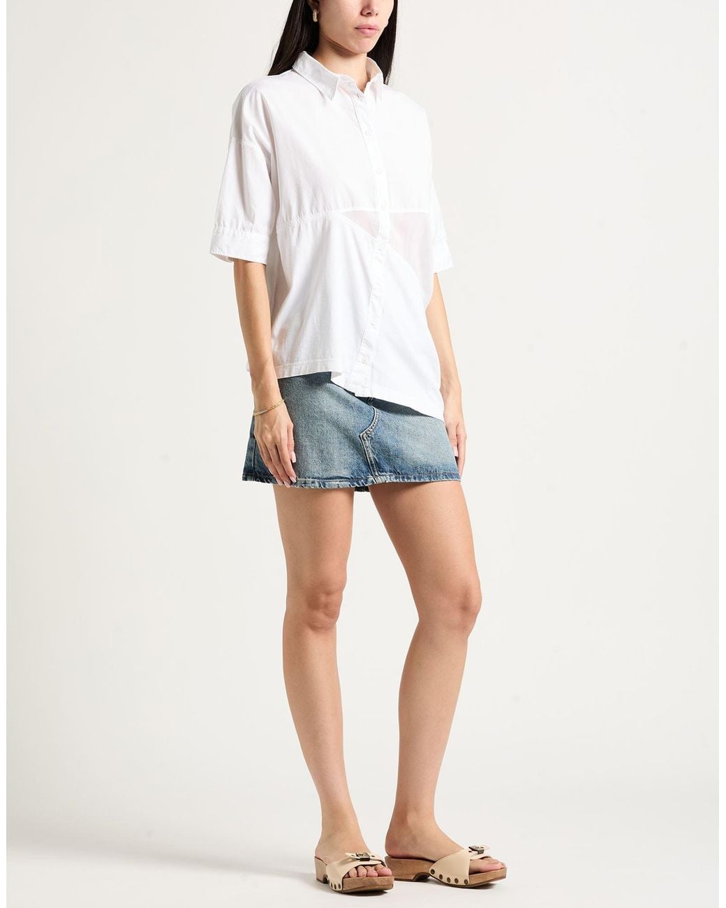 European Culture White Shirts