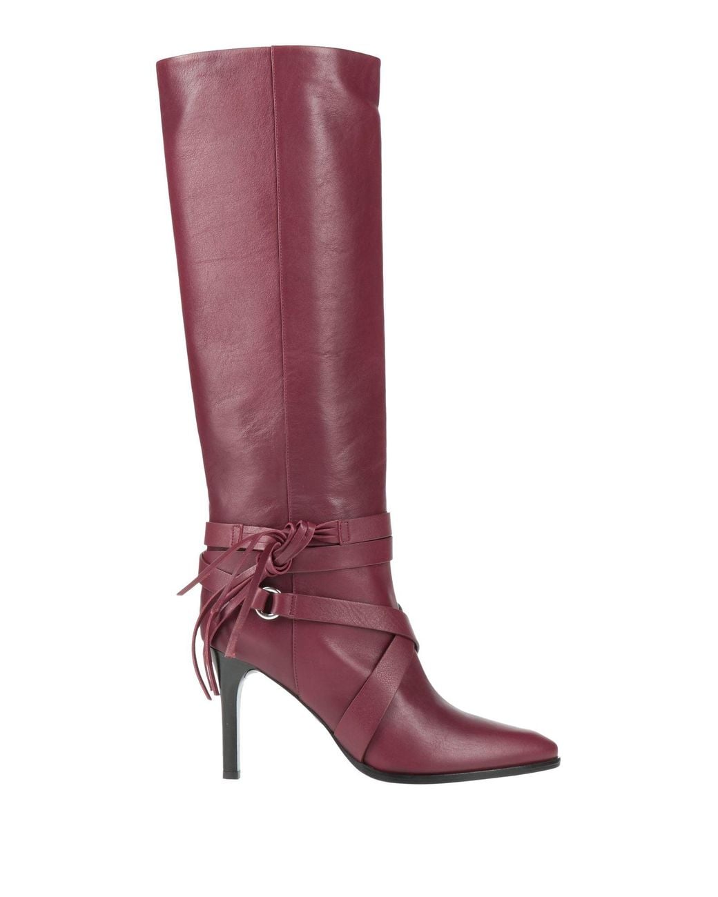 Isabel Marant Red Boot Calfskin