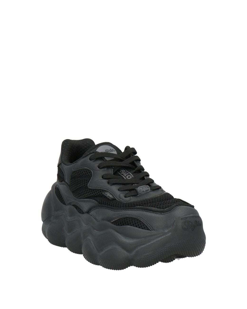 Buffalo Black Trainers