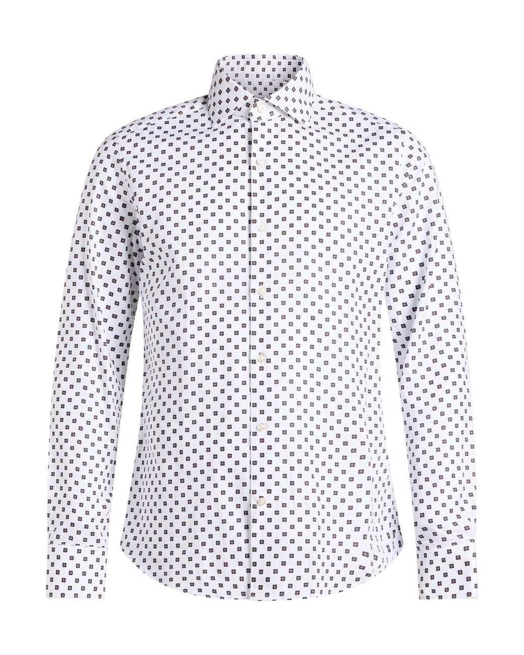Ghirardelli White Shirt Cotton for men