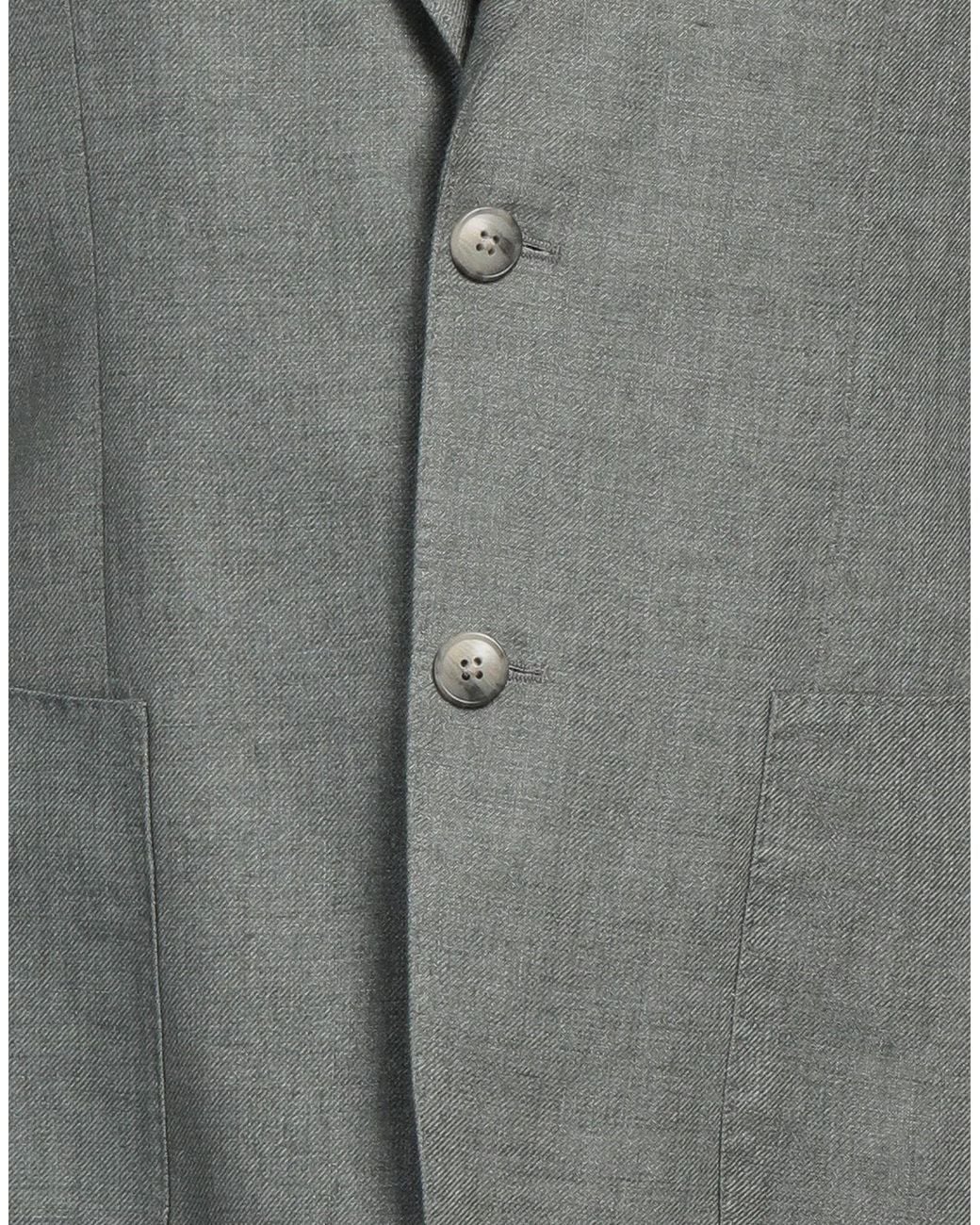 Tombolini Gray Blazer Linen for men