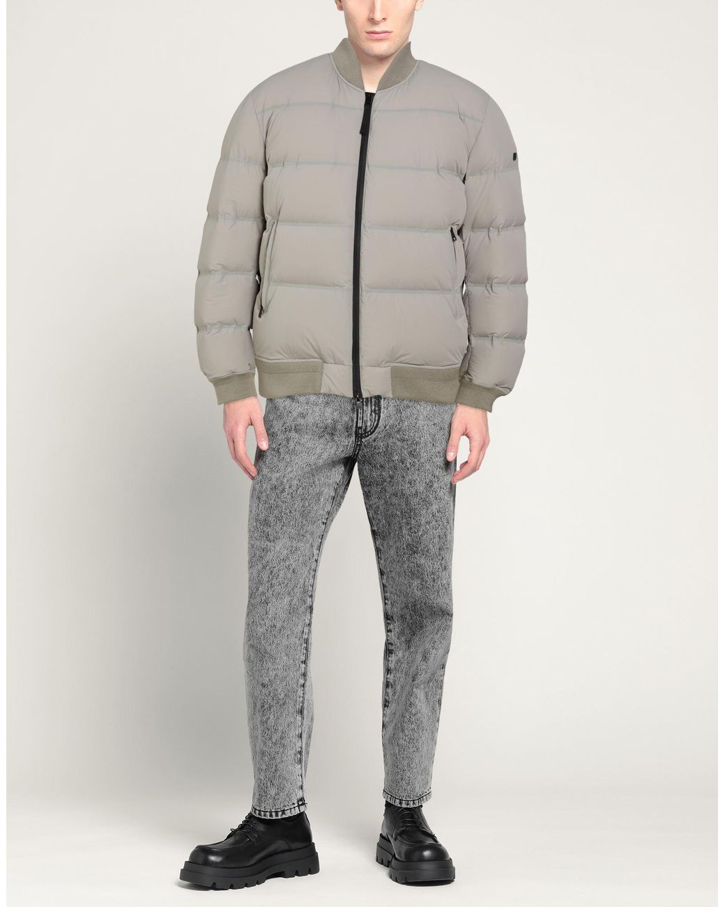 DUNO Gray Puffer for men