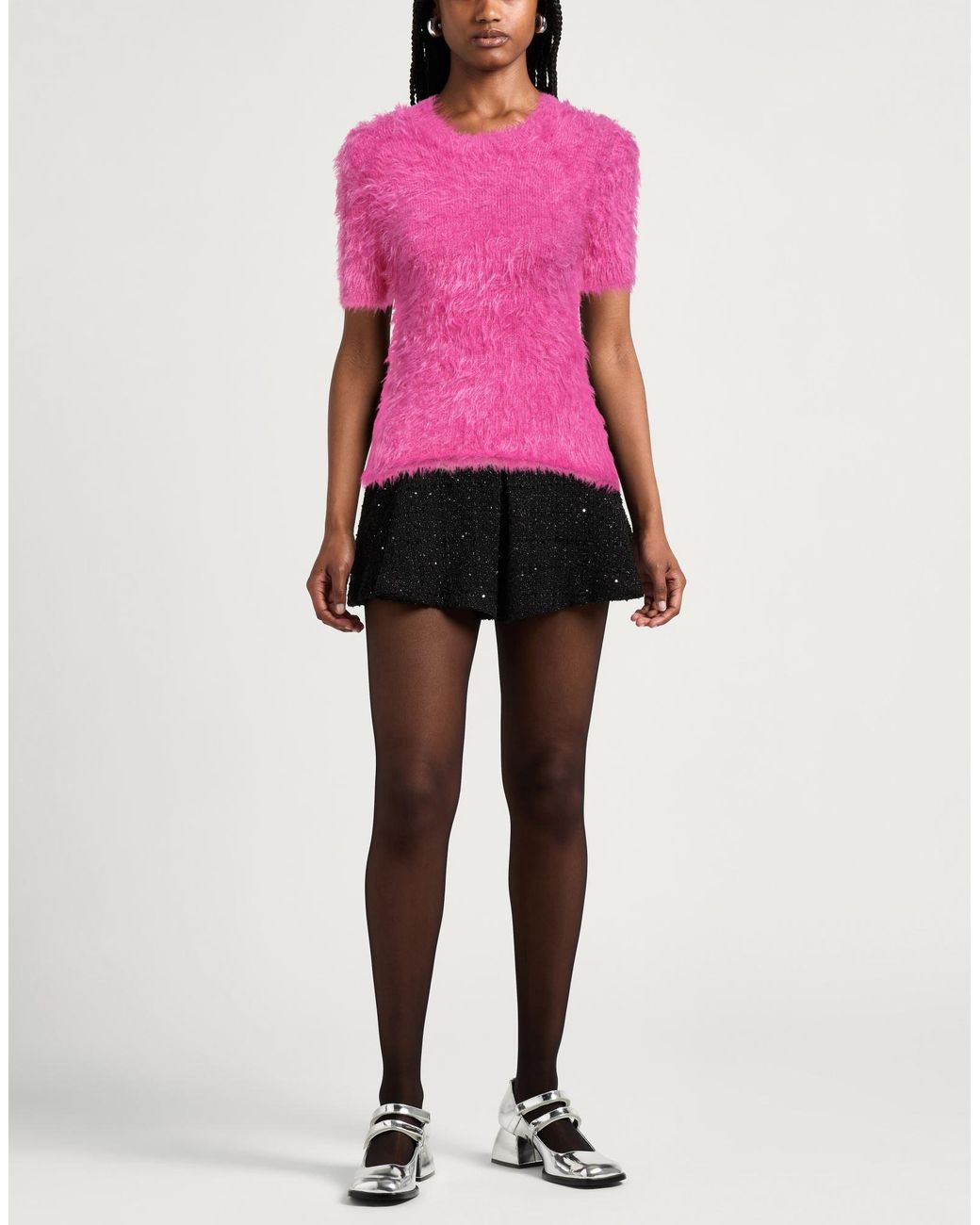 MSGM Pink Sweater Polyamide