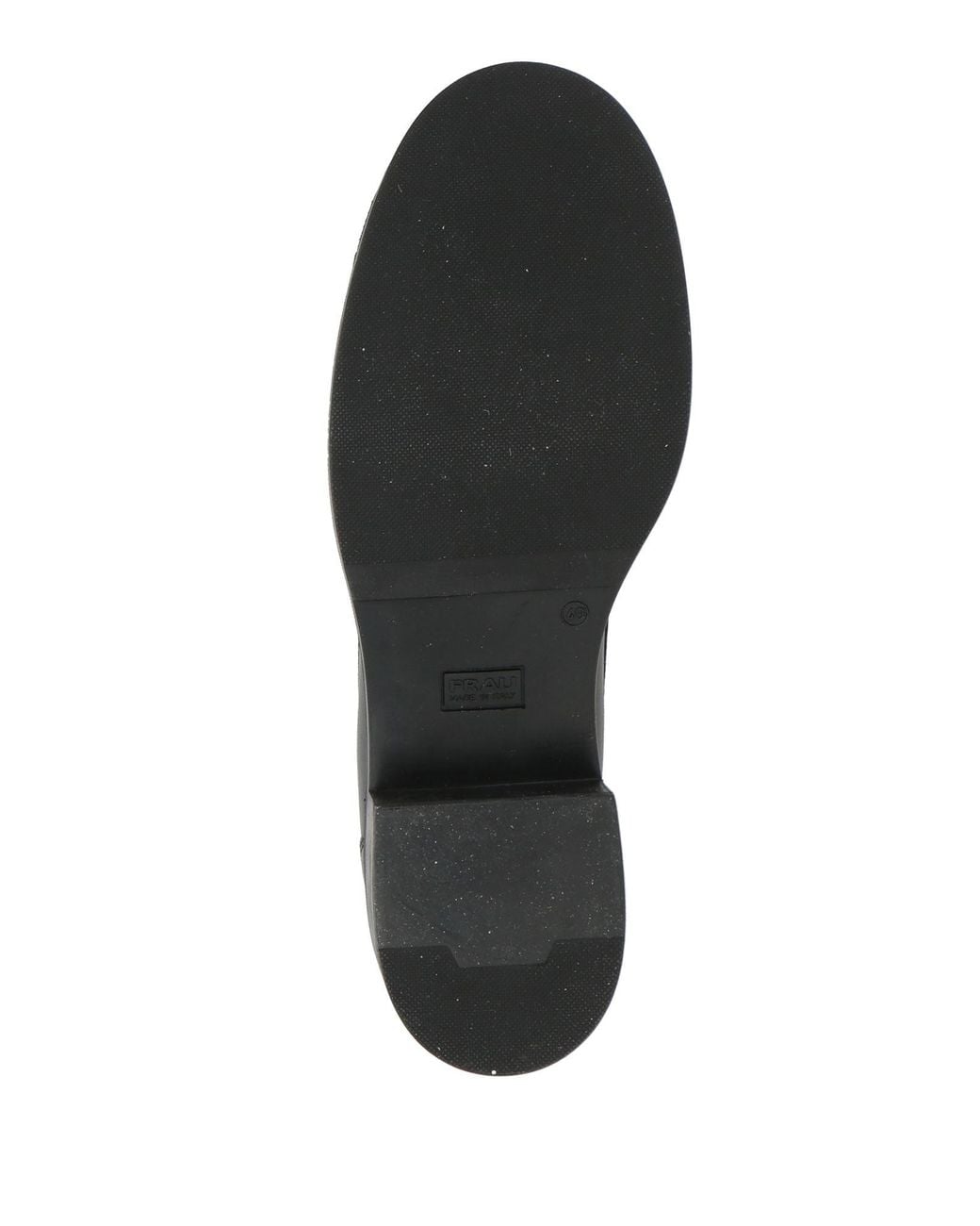 Frau Black Loafers Leather