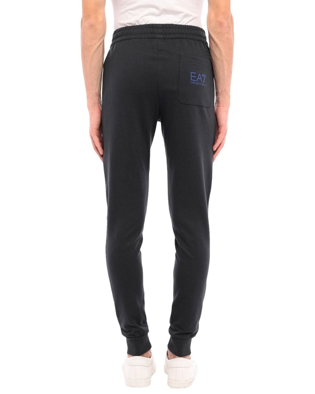 EA7 Black Trouser for men