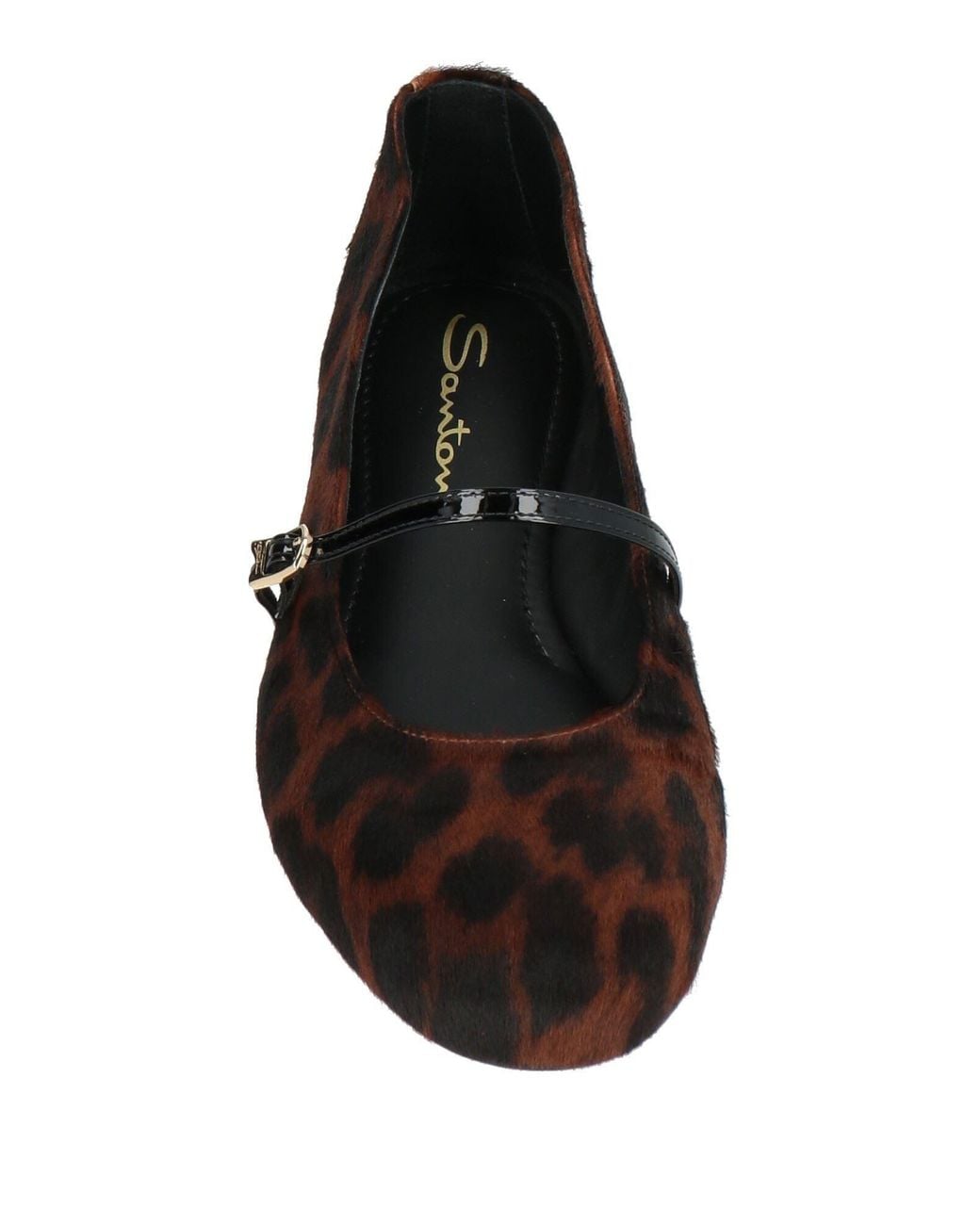 Santoni White Ballet Flats